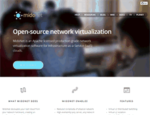 Tablet Screenshot of midonet.org